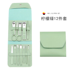 SET MANICURIA 12 PIEZAS EN ESTUCHE