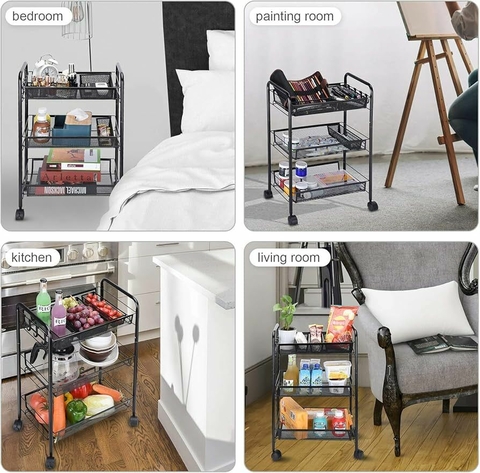 CARRO ORGANIZADOR 3 NIVELES METALICO 26-69 - comprar online