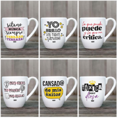 TAZA CERÁMICA POSITIVAS