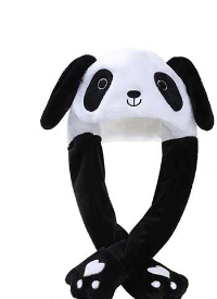 GORRO CON OREJAS QUE SE MUEVEN Y LUZ - comprar online