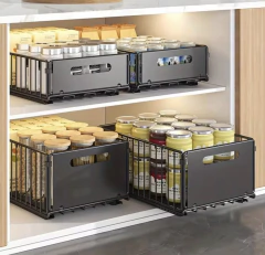 Organizador metálico para alacena extraible (55205)