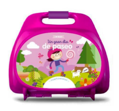 LUNCHERA INFANTIL CON STICKER - Arte y Esencias Mayorista