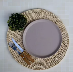 PLATO BAMBÚ 25 CM - comprar online
