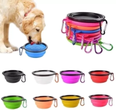 PLATO PORTÁTIL PLEGABLE PARA MASCOTA GIGANTE - comprar online