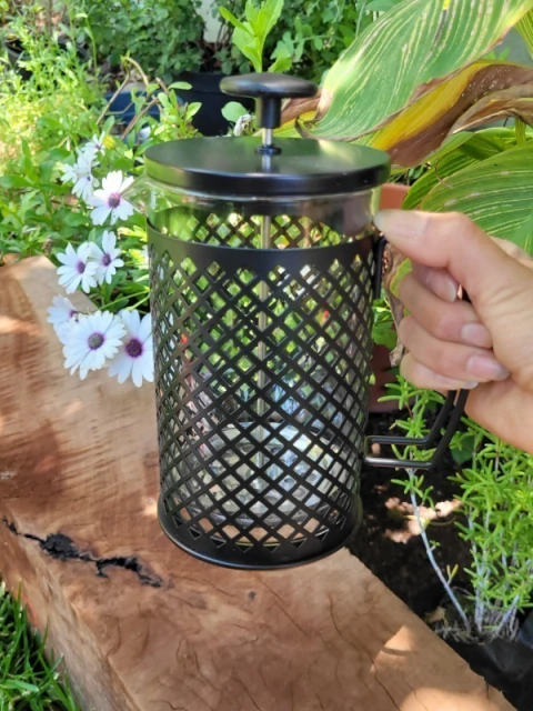 CAFETERA PRENSA FRANCESA 600CC BLACK 22-8 - comprar online