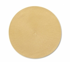 INDIVIDUAL REDONDO TEJIDO COLORES 38CM (4128) - comprar online