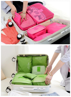 SET DE 6 NECESER PARA VIAJE GRANDE (13160) - comprar online