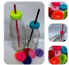 TAPA PARA BOTELLA CORONA CON ORIFICIO