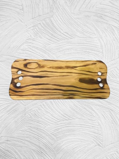 TABLA CON 3 AGARRES 58x25 cm - Arte y Esencias Mayorista