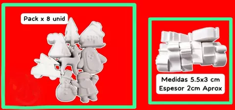 FORMITAS DE YESO SURTIDAS POR PACK - comprar online