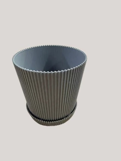 MACETA CANELON CON PLATO 15 cm (201141) en internet