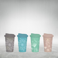 VASO DOBLE CAPA MINI 290ML BAMBU (C:6793) - comprar online