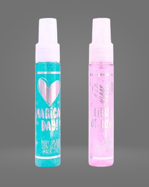 BODY SPLASH CON GLITTER 30ML - comprar online