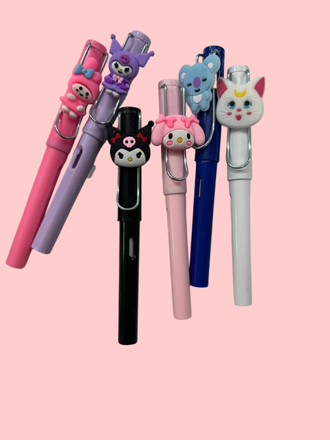 LAPIZ INFINITO KITTY Y SUS AMIGO APLIQUE SILICONA - comprar online