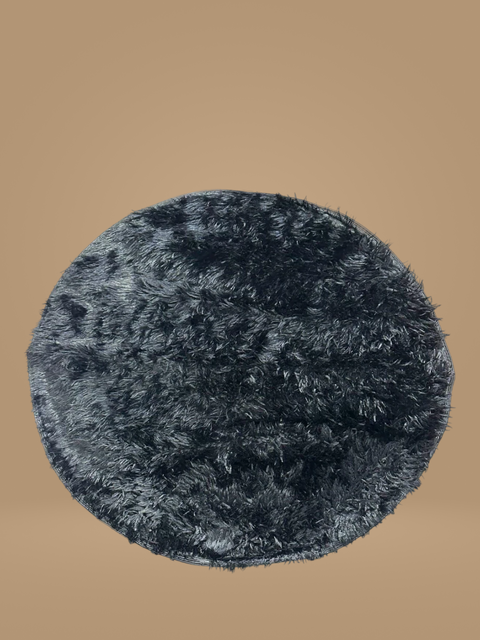 ALFOMBRA REDONDA PELUDITA LISA 80 X 80 - comprar online