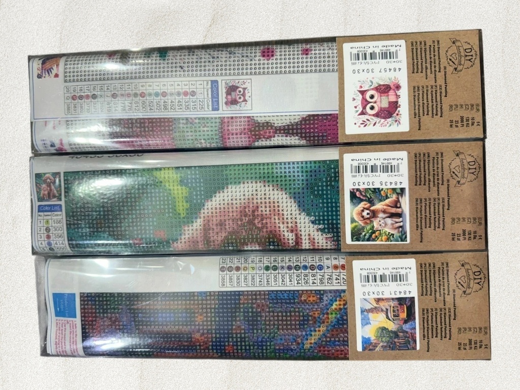 Diamond painting -kit de pintura diamante lamina 30x30cm