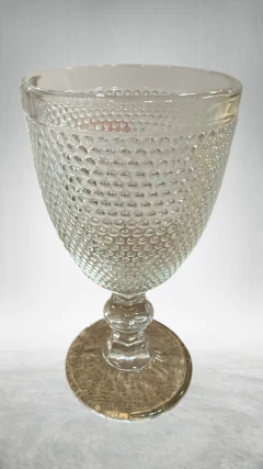 SET 6 COPAS VIDRIO PUNTITOS 340ML (50538) en internet