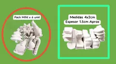 Imagen de FORMITAS DE YESO SURTIDAS POR PACK