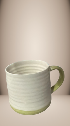 Taza bicolor rayada (101334) - comprar online