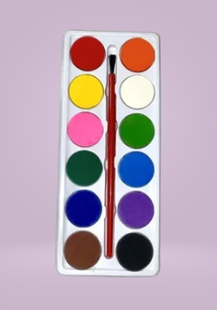 ACUARELLA 12 COLORES + PINCEL - comprar online