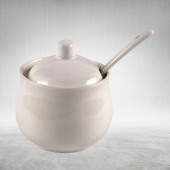 AZUCARERA PORCELANA CON CUCHARA - comprar online