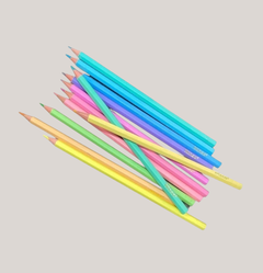 LAPIZ PASTEL LARGO X 6 DE COLORES - comprar online