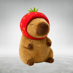 PELUCHE CAPIBARA 35CM CON FRUTILLA en internet