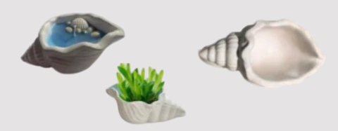 CARACOL DE YESO (7x5cm) - comprar online