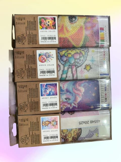 DIAMOND PAINTING -KIT DE PINTURA DIAMANTE LAMINA (20X25CM) - Arte y Esencias Mayorista