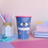 SUPERVASO CON TAPA Y SORBETE - comprar online