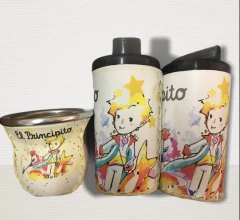 SET MATERO 2 VERTEDORES + MATE - Arte y Esencias Mayorista