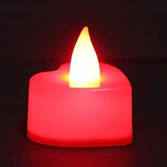 VELA LED CORAZON