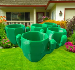 MACETA / LAPICERO CACTUS IMPRESION 3D en internet