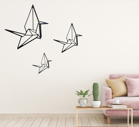 APLIQUE GEOMETRICO PARA PARED 13 X 13 CM