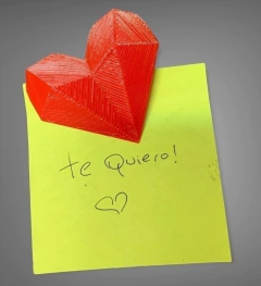 IMANES CORAZON GEOMÉTRICO
