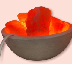 LAMPARAS DE SAL CUENCO 12 cm - comprar online