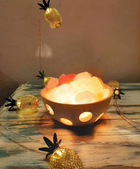 LAMPARAS DE SAL CUENCO 12 cm