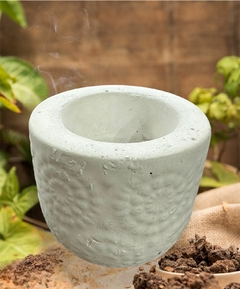 PORTAVELAS YESO + CEMENTO - comprar online