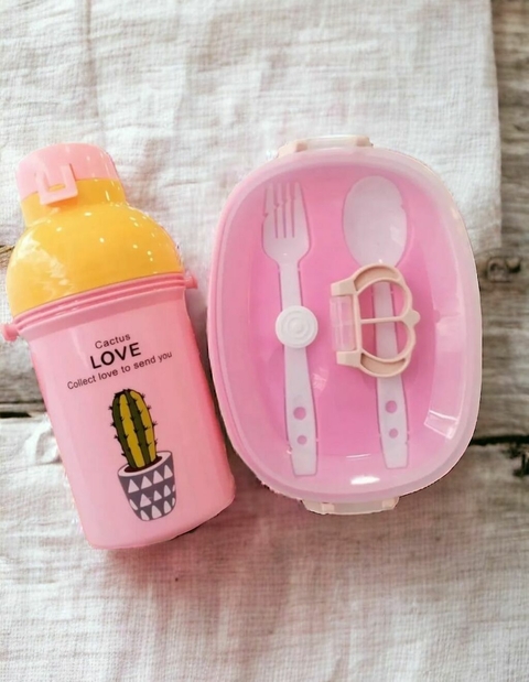 SET LUNCHERA + BOTELLA CORONITA (9788)