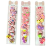 SET DE 2 COLITAS CON APLIQUE SILICONA
