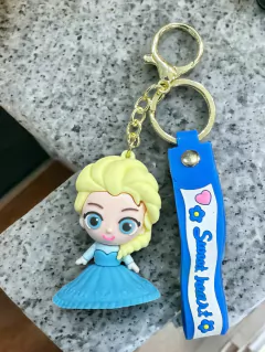 LLAVEROS PRINCESAS CON POLLERAS