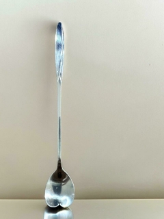 CUCHARA PLATA CORAZON 18 CM