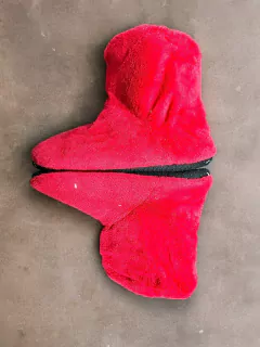 Imagen de PANTUFLA BOTA CON CORDERITO