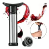 BOMBA DE VACIO PARA VINO CON 2 TAPONES