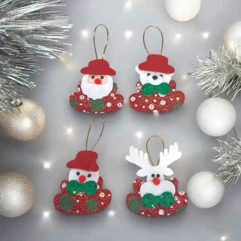 COLGANTE NAVIDEÑO 10 CM (2945)