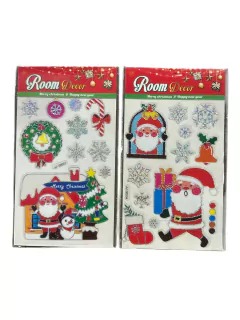 STICKERS NAVIDEÑOS 16X29CM - comprar online
