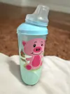 VASO ALTO 350 CC INFANTIL CON TETINA Y TAPA