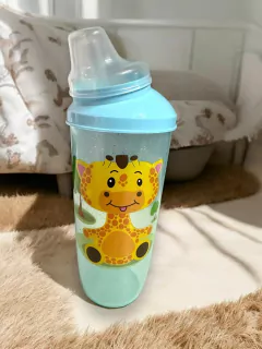 VASO ALTO 350 CC INFANTIL CON TETINA Y TAPA - comprar online