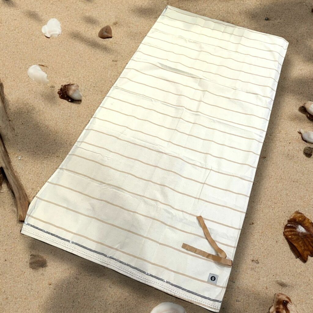 Manta playera rayada 1,5 x 0,70 - linea libano