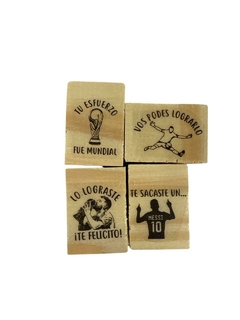 KIT X 4 SELLOS DECORATIVOS 3X2CM DOCENTES - comprar online